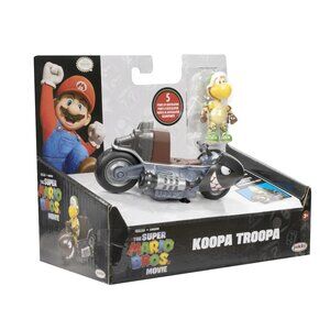 The Super Mario Bros Movie 2.5 Inch Action Figure W/ Racer Koopa Troopa 2023